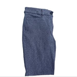 Loft Skinny Pants Black Gray Curvy 2